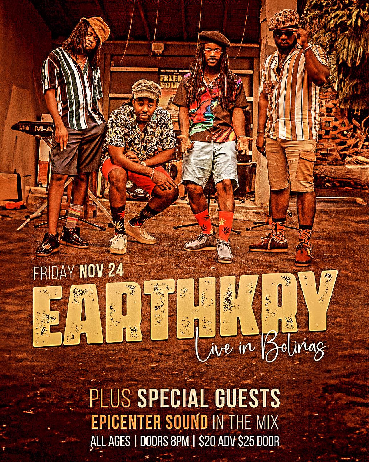 EARTHKRY REGGAE BAND AT BCC