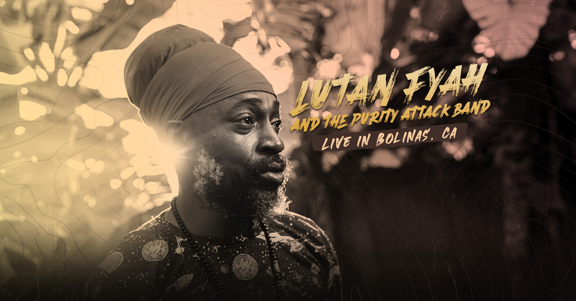 Lutan Fyah and the Purity Attack Band live In Bolinas